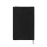 Kalendarz tygodniowy MOLESKINE 2025, 12M, L, twarda oprawa, 13x21cm, czarny