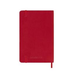 Kalendarz tygodniowy MOLESKINE 2025, 12M, P, miękka oprawa, 9x14cm, scarlet red