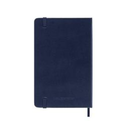 Kalendarz tygodniowy MOLESKINE 2025, 12M, P, twarda oprawa, 9x14cm, sapphire blue