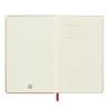 Kalendarz tygodniowy MOLESKINE 2025, 12M, P, twarda oprawa, 9x14cm, scarlet red