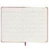 Kalendarz tygodniowy MOLESKINE 2025, 12M, P, twarda oprawa, 9x14cm, scarlet red
