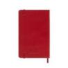 Kalendarz tygodniowy MOLESKINE 2025, 12M, P, twarda oprawa, 9x14cm, scarlet red