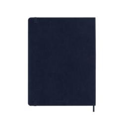 Kalendarz tygodniowy MOLESKINE 2025, 12M, XL, miękka oprawa, 19x25cm, sapphire blue