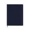 Kalendarz tygodniowy MOLESKINE 2025, 12M, XL, twarda oprawa, 19x25cm, sapphire blue