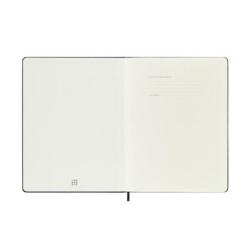 Kalendarz tygodniowy MOLESKINE 2025, 12M, XL, twarda oprawa, 19x25cm, sapphire blue