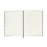 Kalendarz tygodniowy MOLESKINE 2025, 12M, XL, twarda oprawa, 19x25cm, sapphire blue