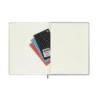 Kalendarz tygodniowy MOLESKINE 2025, 12M, XL, twarda oprawa, 19x25cm, sapphire blue