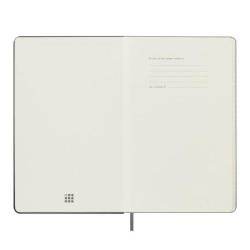 Kalendarz tygodniowy MOLESKINE bez dat, L, twarda oprawa, 13x21cm, czarny