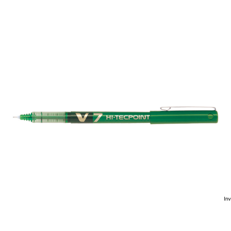Cienkopis kulkowy Pilot V7 zielony 0,40 mm, precyzyjna końcówka, 1400 m długości pisania
