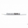 Marker olejowy Pilot biały grubość M 4,5 mm, szybkoschnący, wodoodporny, 450 m długości linii pisania