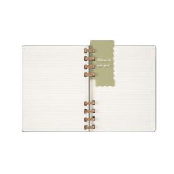 Kalendarz tygodniowy i miesięczny na spirali MOLESKINE 2025, 12M, XL, twarda oprawa, 20,4x25,2cm, czarny