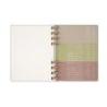 Kalendarz tygodniowy i miesięczny na spirali MOLESKINE 2025, 12M, XL, twarda oprawa, 20,4x25,2cm, czarny
