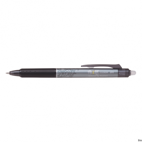 Pióro kulkowe Pilot FRIXION CLIKER czarne 0.5 mm, wymazywalne, z wymiennym wkładem
