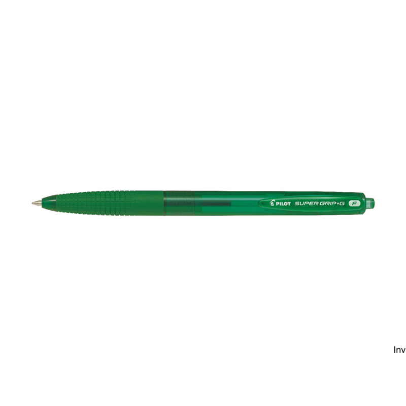 Długopis olejowy automatyczny Pilot Super Grip zielony BPGG-8R-F-GG