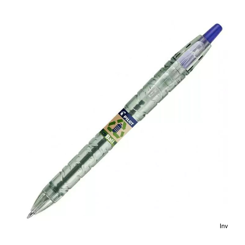 Długopis olejowy B2P ECOBALL BEGREEN czarny 1,0 mm Pilot