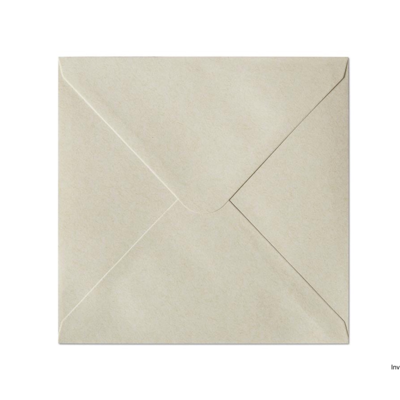 Koperta 160x160mm NATURE jasnybeż 120g (10 sztuk) Galeria Papieru