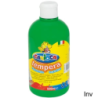 Farba tempera zielona 500 ml Carioca do malowania na papierze, kartonie, drewnie i polistyrenie
