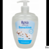 ROSA Mydło w płynie antybakteryjne Sensitive 500ml z dozownikiem