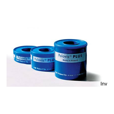 Przylepiec tkaninowy jedwabny 5m x 12,5mm Viscoplast Polovis Plus