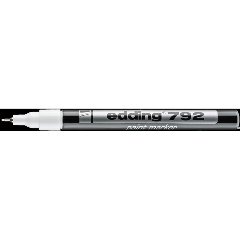 Edding marker permanentny biały 0,8mm 792