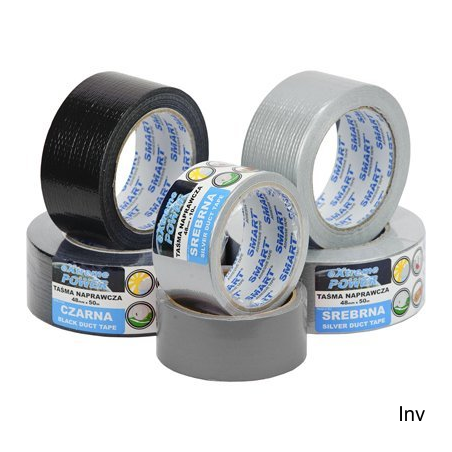 Taśma naprawcza BLACK DUCT TAPE 48mm x 10m czarna Vibac/Smart