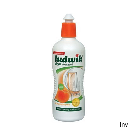 Ludwik Płyn do mycia naczyń 450g brzoskwiniowy z lanoliną