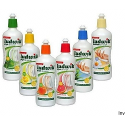 Ludwik Płyn do mycia naczyń 450g brzoskwiniowy z lanoliną