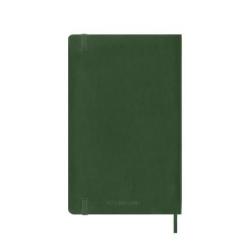 Kalendarz dzienny MOLESKINE 2025, 12M, L, miękka oprawa, 13x21cm, myrtle green