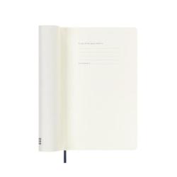 Kalendarz dzienny MOLESKINE 2025, 12M, L, miękka oprawa, 13x21cm, sapphire blue
