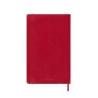 Kalendarz dzienny MOLESKINE 2025, 12M, L, miękka oprawa, 13x21cm, scarlet red