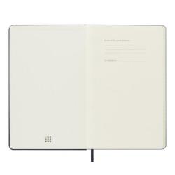 Kalendarz dzienny MOLESKINE 2025, 12M, L, twarda oprawa, 13x21cm, sapphire blue