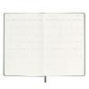Kalendarz dzienny MOLESKINE 2025, 12M, L, twarda oprawa, 13x21cm, sapphire blue