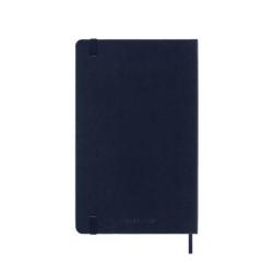 Kalendarz dzienny MOLESKINE 2025, 12M, L, twarda oprawa, 13x21cm, sapphire blue