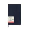 Kalendarz dzienny MOLESKINE 2025, 12M, L, twarda oprawa, 13x21cm, sapphire blue
