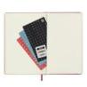 Kalendarz dzienny MOLESKINE 2025, 12M, L, twarda oprawa, 13x21cm, scarlet red
