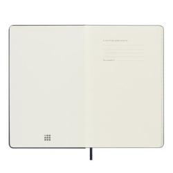 Kalendarz dzienny MOLESKINE 2025, 12M, L, twarda oprawa, 13x21cm, czarny