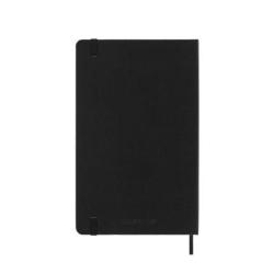 Kalendarz dzienny MOLESKINE 2025, 12M, L, twarda oprawa, 13x21cm, czarny