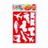 Szablon MOTORCYCLE-POJAZDY 9820009 Koh-i-noor do projektowania motocykli