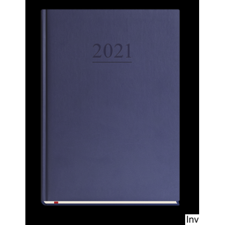 Kalendarz Uniwersalny A4 tygodniowy granatowy 2022 Michalczyk i Prokop, 144 strony, papier offset 70g/m2