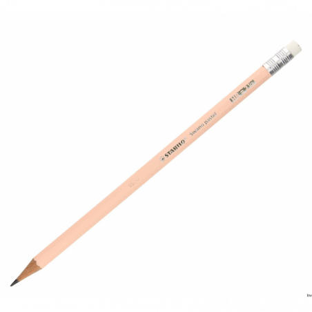 Ołówek Stabilo Swano Pastel brzoskwiniowy HB z gumką 2.2 mm