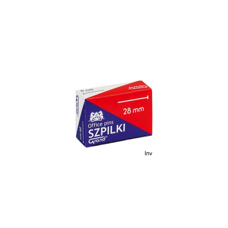 Szpilki 28 mm 50 gram Grand - opakowanie 10 sztuk