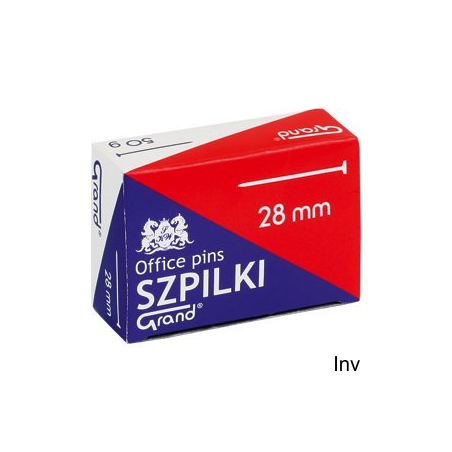 Szpilki 28 mm 50 gram Grand - opakowanie 10 sztuk