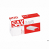 Zszywki Sax 24/8 miedziane, 1000 sztuk, odporne na rozciąganie