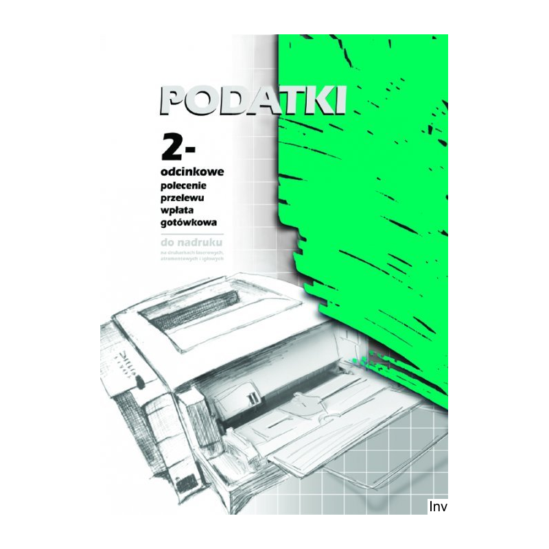 Polecenie przelewu 2-odcinkowe A4 100 kartek Michalczyk i Prokop