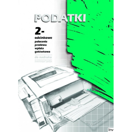 Polecenie przelewu 2-odcinkowe A4 100 kartek Michalczyk i Prokop