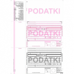 Polecenie przelewu 2-odcinkowe A4 100 kartek Michalczyk i Prokop