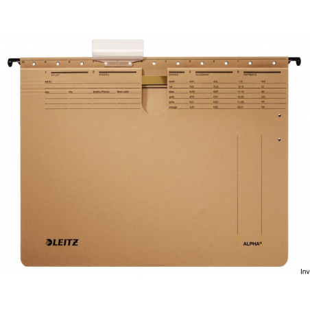 Leitz Skoroszyt zawieszany ALPHA siarczanowy A4 250 gsm 1 sztuka