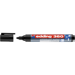 Edding Marker 360 do tablic czarny z okrągłą końcówką