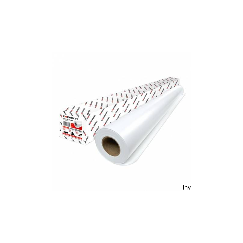 Papier do plotera 594x100m 80g biały Emerson