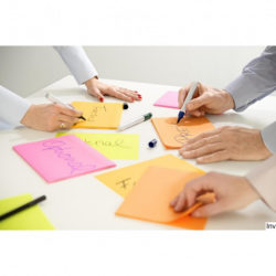 Bloczek samoprzylepny Post-It Super Sticky 200x149mm, 4x45 sztuk, mix kolorów